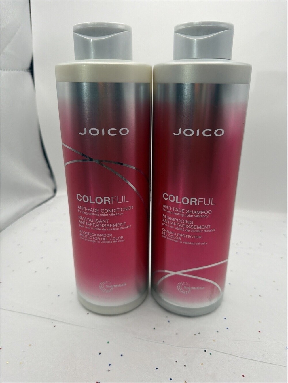 Joico Colorful Anti-Fade Shampoo Conditioner Set Sulfate-Free 33.8 fl oz New Duo